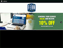 Tablet Screenshot of fehnelectric.net